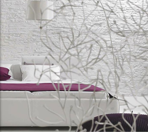 <h4>M-235 Laja weiß Bett</h4>